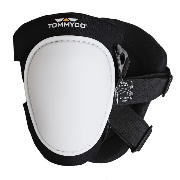 Tommy Co Tommyco 6.5 in. L X 3.5 in. W Foam Hard Terrain Knee Pads Black/White 40190